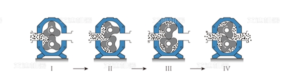 彈性體凸輪轉(zhuǎn)子泵工作原理 彈性體凸輪轉(zhuǎn)子泵工作原理