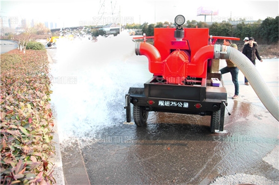 車載泡沫液消防泵